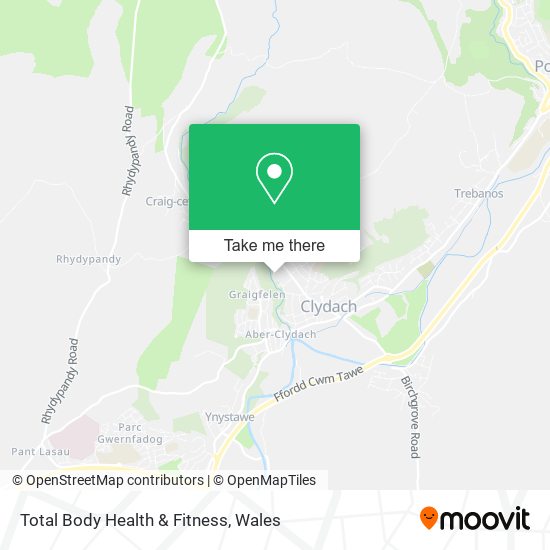 Total Body Health & Fitness map