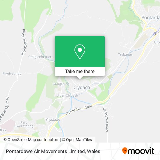 Pontardawe Air Movements Limited map