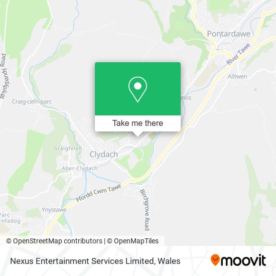 Nexus Entertainment Services Limited map