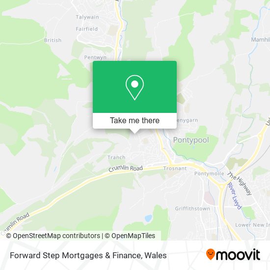 Forward Step Mortgages & Finance map