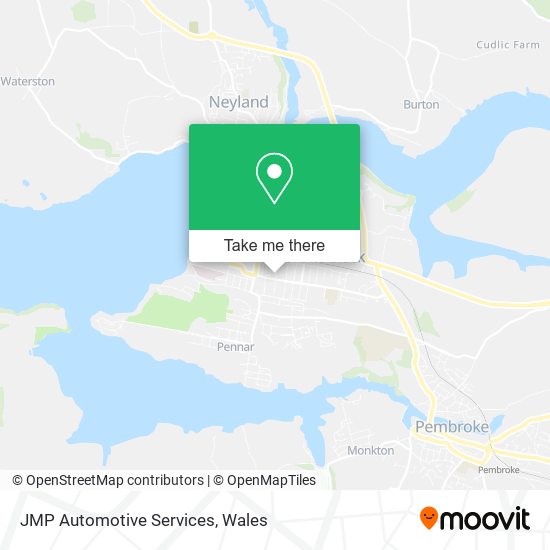 JMP Automotive Services map