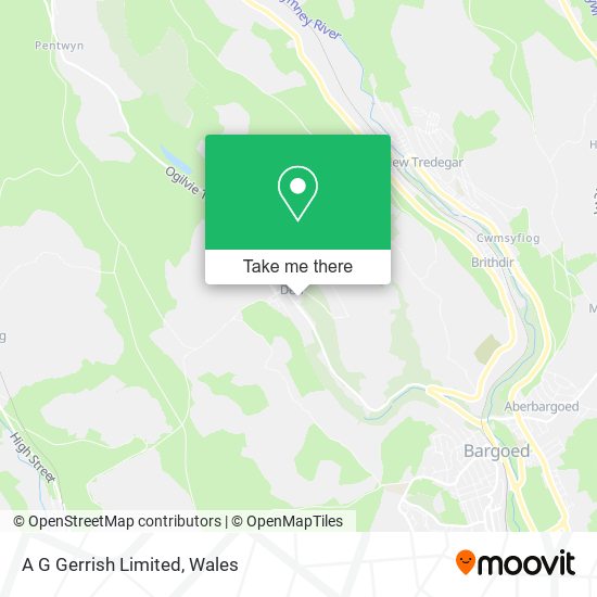 A G Gerrish Limited map