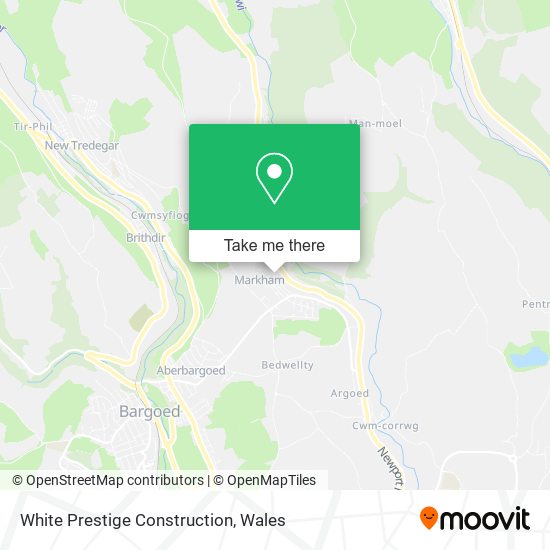 White Prestige Construction map