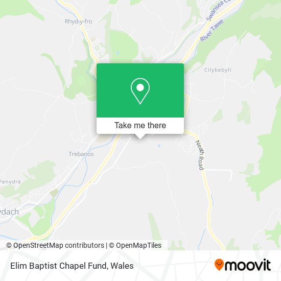 Elim Baptist Chapel Fund map