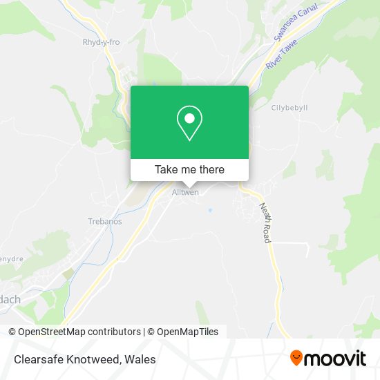 Clearsafe Knotweed map