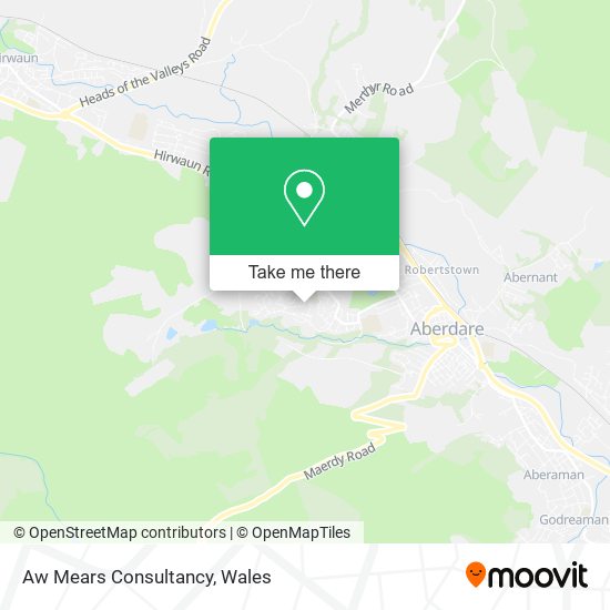Aw Mears Consultancy map