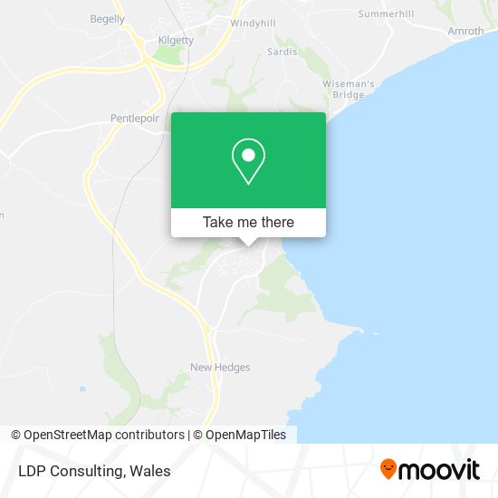 LDP Consulting map