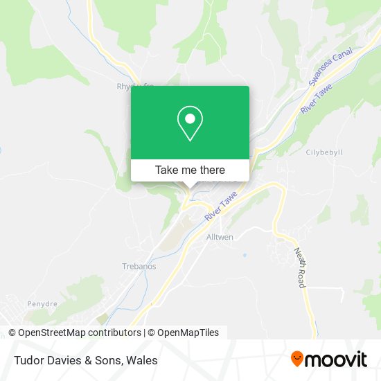 Tudor Davies & Sons map