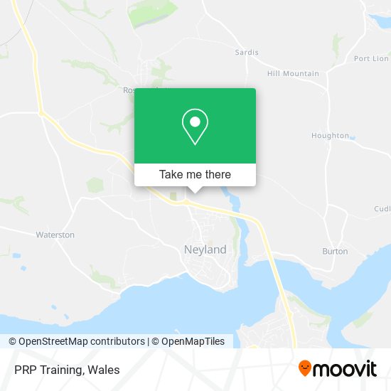 PRP Training map