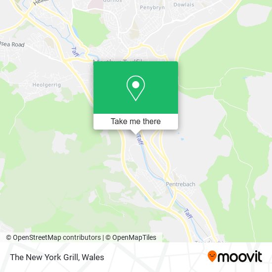 The New York Grill map