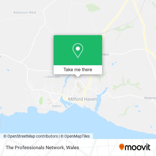 The Professionals Network map