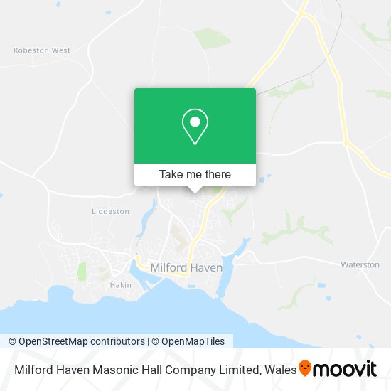 Milford Haven Masonic Hall Company Limited map