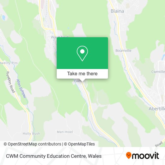 CWM Community Education Centre map