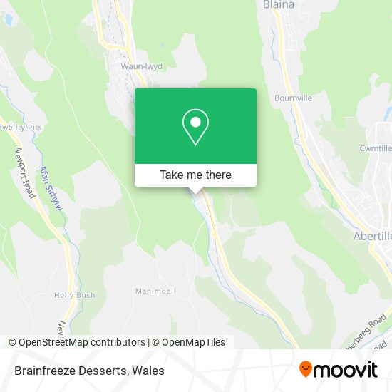Brainfreeze Desserts map