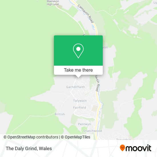 The Daly Grind map