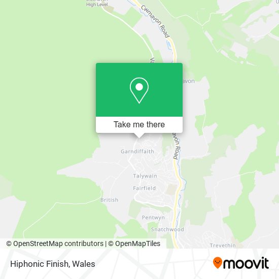 Hiphonic Finish map