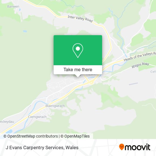 J Evans Carpentry Services map