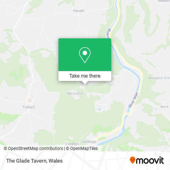 The Glade Tavern map