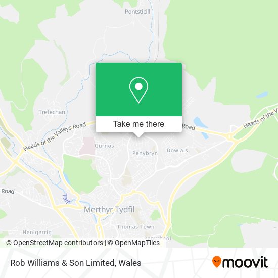 Rob Williams & Son Limited map
