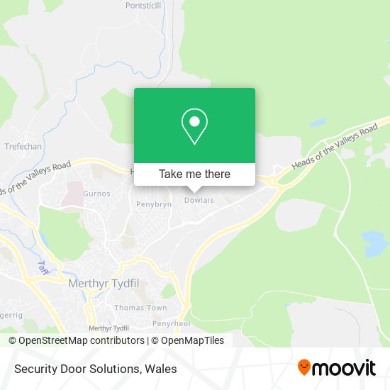 Security Door Solutions map