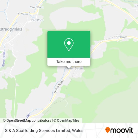 S & A Scaffolding Services Limited map
