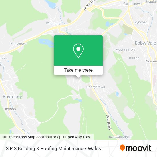 S R S Building & Roofing Maintenance map
