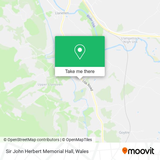Sir John Herbert Memorial Hall map