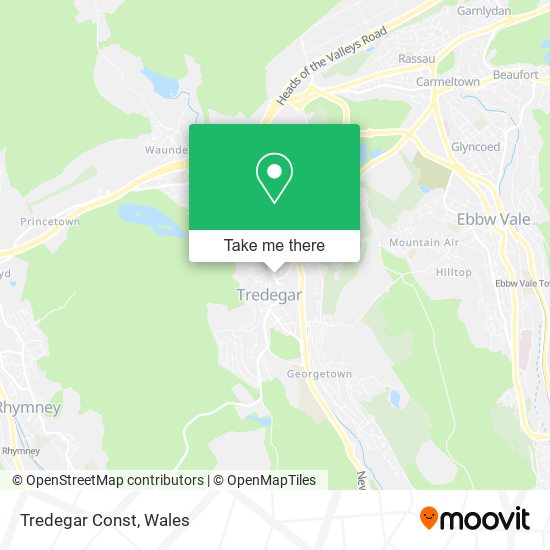 Tredegar Const map