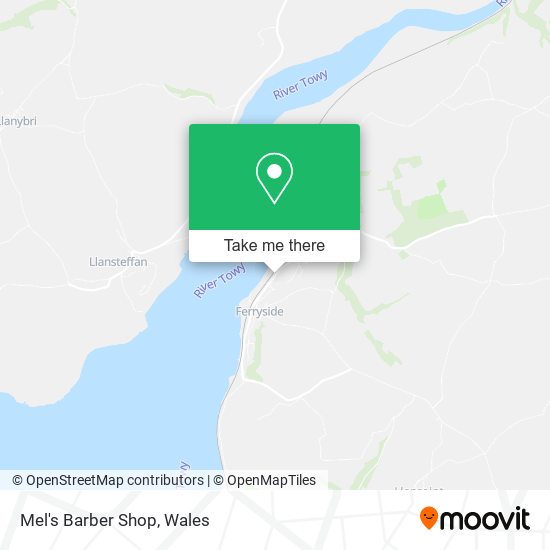Mel's Barber Shop map