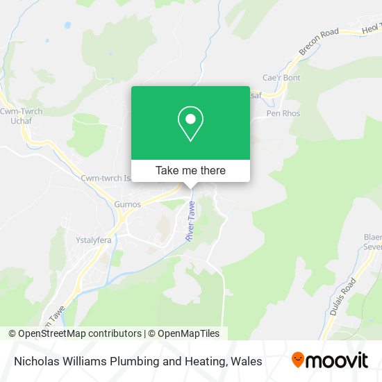 Nicholas Williams Plumbing and Heating map