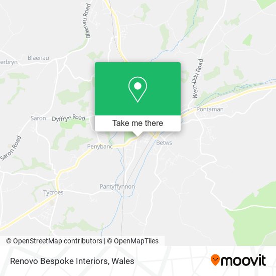 Renovo Bespoke Interiors map