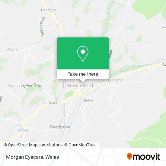 Morgan Eyecare map
