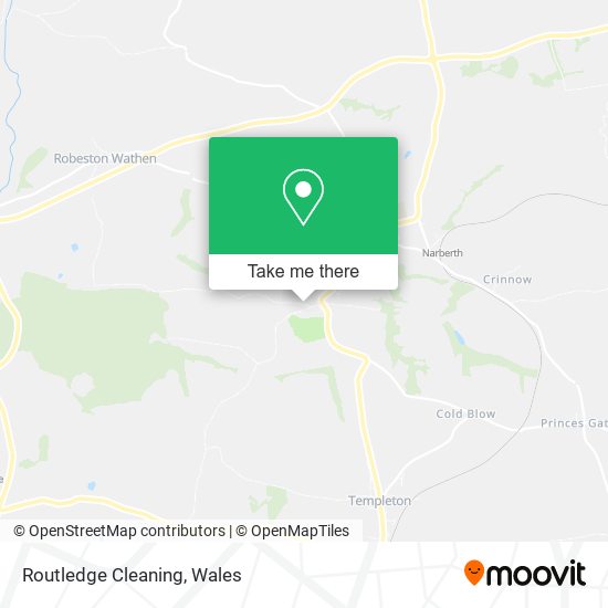 Routledge Cleaning map