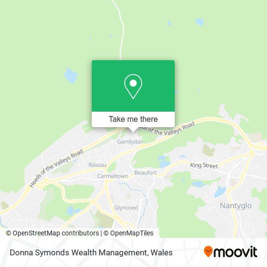 Donna Symonds Wealth Management map