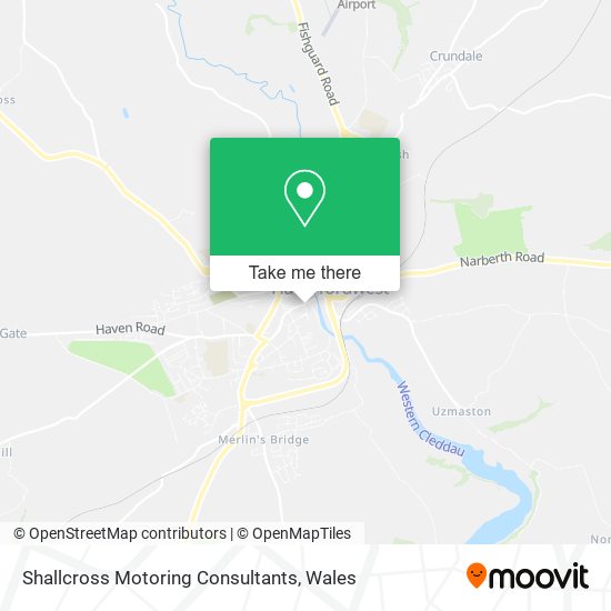 Shallcross Motoring Consultants map