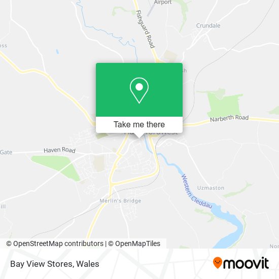 Bay View Stores map