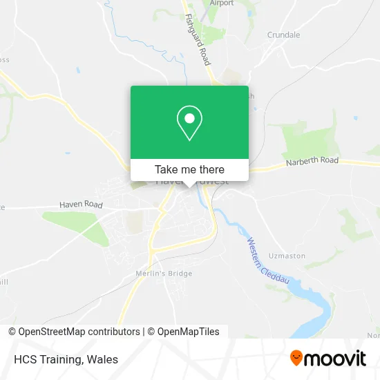 How to Get to HCS Training in Pembrokeshire by Train?