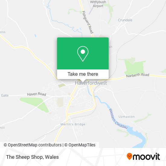The Sheep Shop map