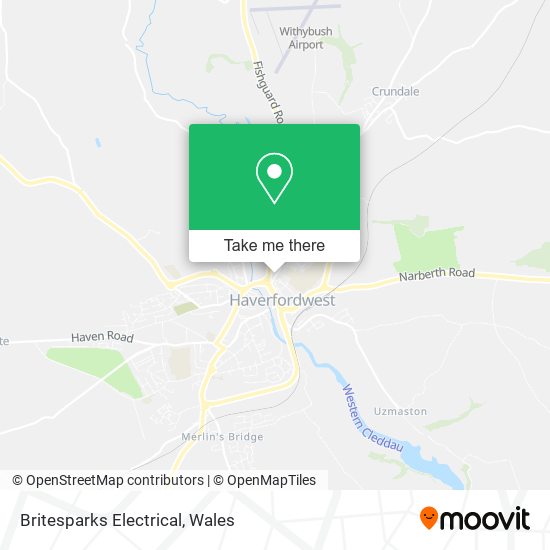 Britesparks Electrical map