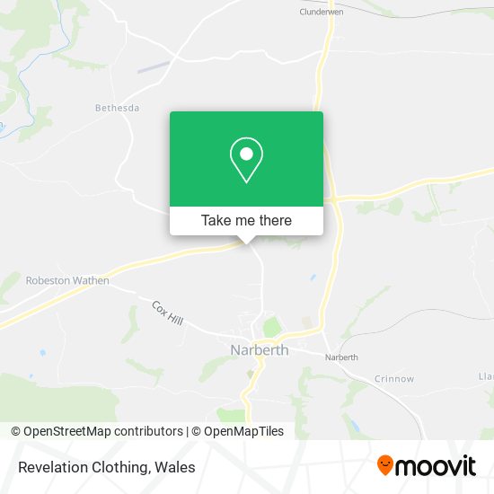 Revelation Clothing map
