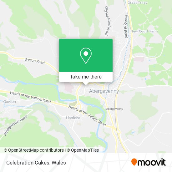 Celebration Cakes map