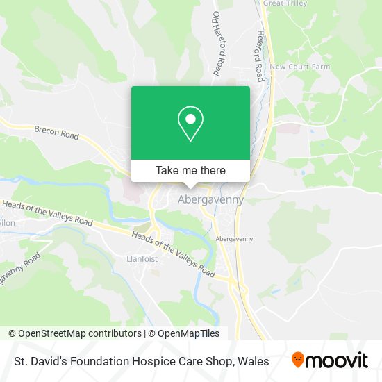 St. David's Foundation Hospice Care Shop map