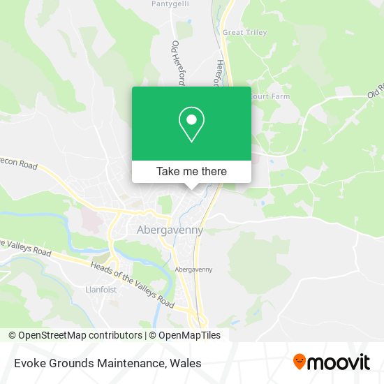 Evoke Grounds Maintenance map