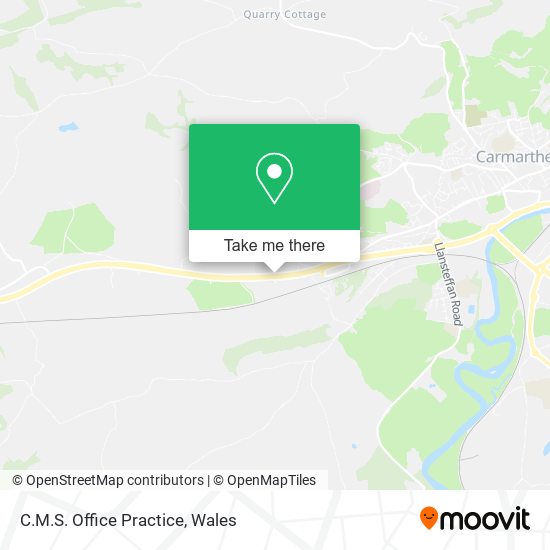 C.M.S. Office Practice map
