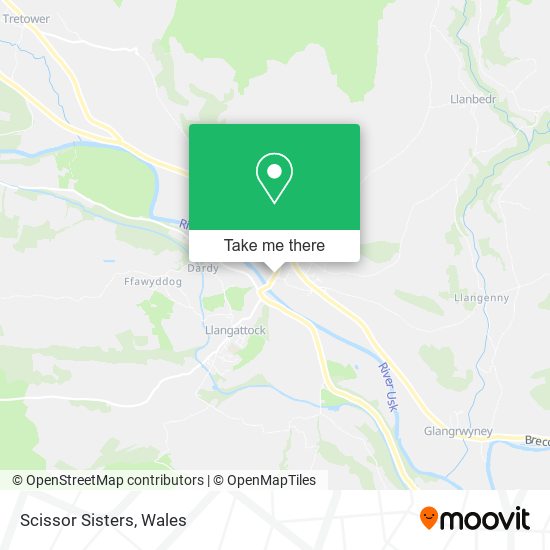 Scissor Sisters map