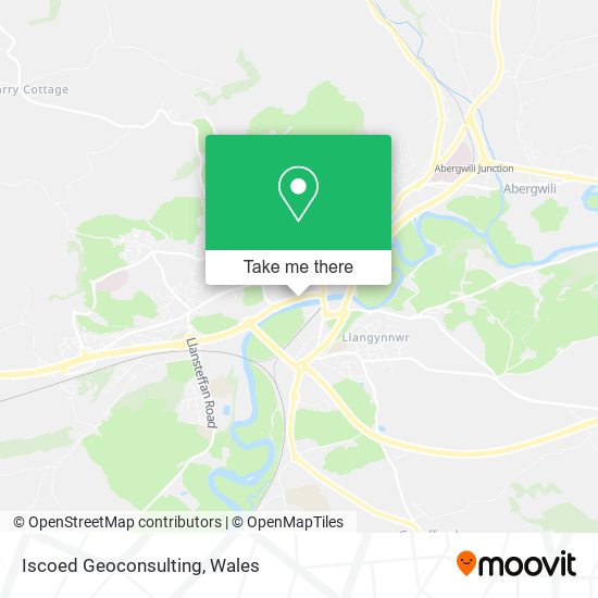 Iscoed Geoconsulting map