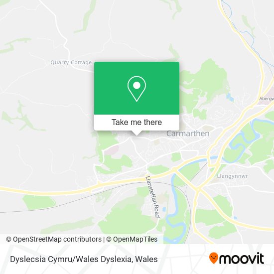 Dyslecsia Cymru/Wales Dyslexia map