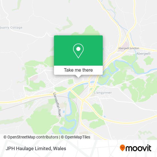 JPH Haulage Limited map