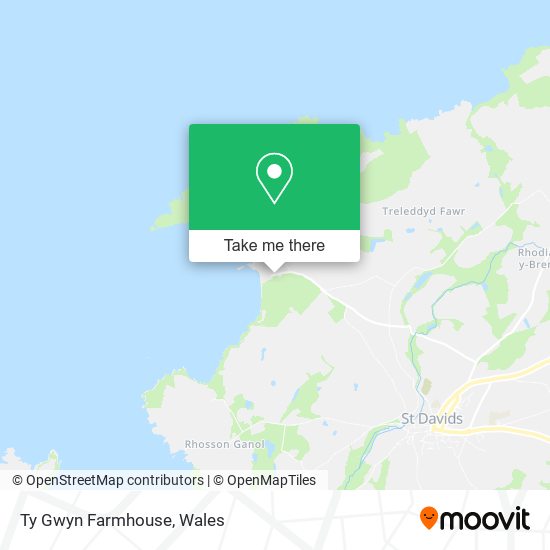 Ty Gwyn Farmhouse map