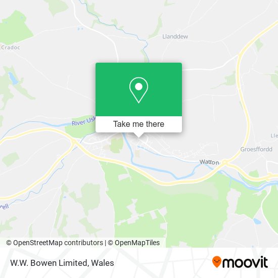W.W. Bowen Limited map